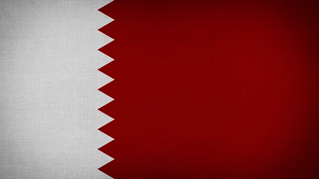 カタールの国旗の画像